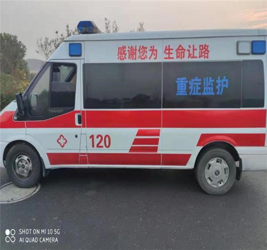 贡嘎救护车出租服务案例3